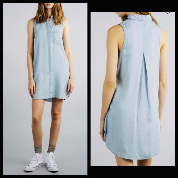 thread supply denim dress